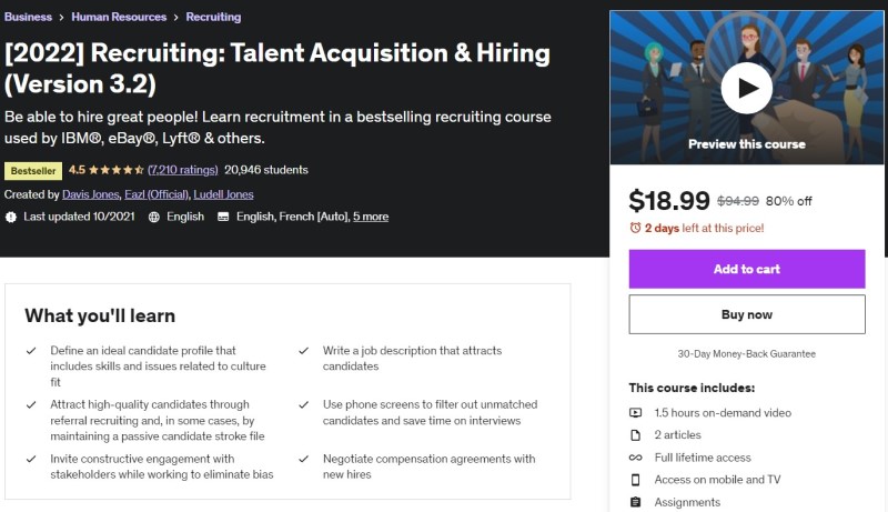 Recruiting_Udemy Course